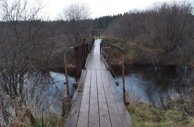 В селе Касиб Соликамского округа отремонтируют мост через Лысьву